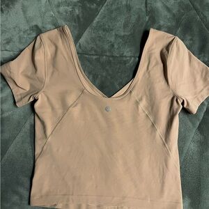 Lulu shirt peach colour